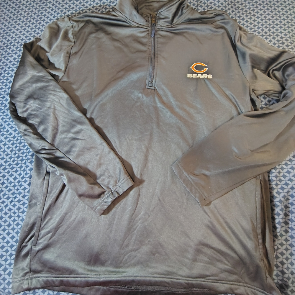 Dunbrooke NFL Navy Blue Quarter-Zip Sweatshirt